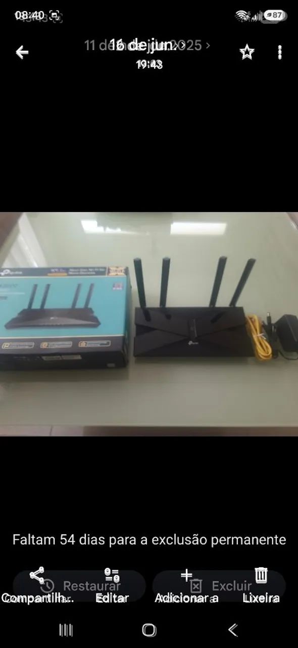 Roteador tp-link ax50 Wi-Fi 6