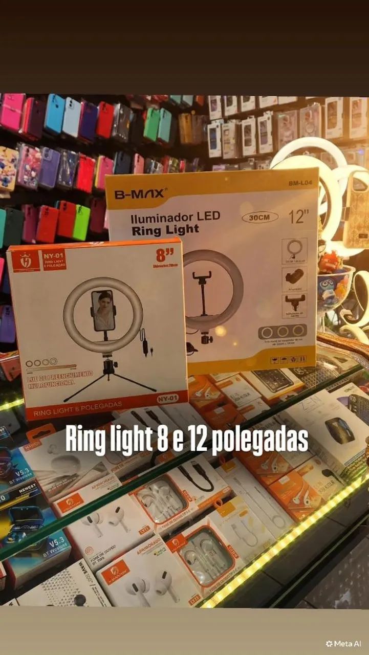 Luminária e ring light  - Foto 4