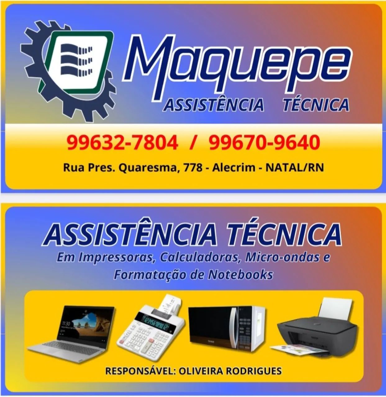Maquepe Assistência Técnica!