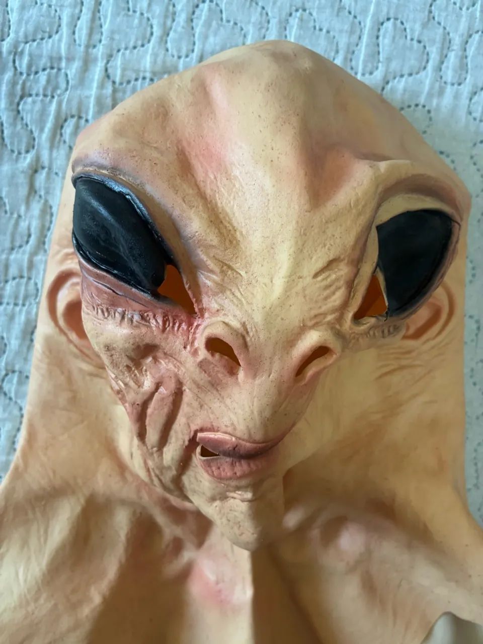 MÁSCARA ALIENÍGENA REALISTA - nova 