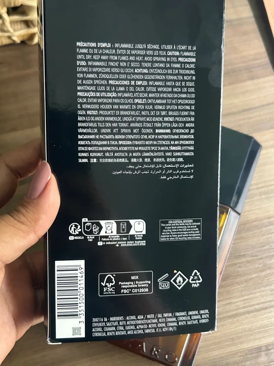 AZZARO - PERFUME 200 ml - Foto 2