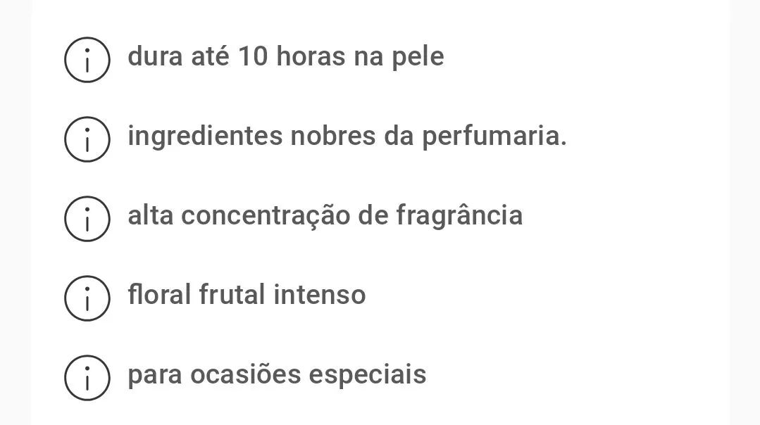 Perfume essencial feminino Sentir  - Foto 3