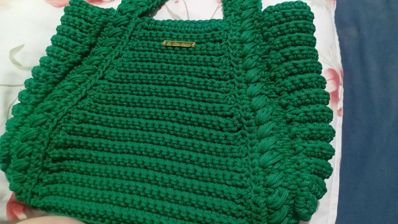 Bolsa crochê  - Foto 2