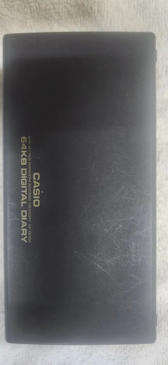 Agenda eletrônica Casio sf-8000  