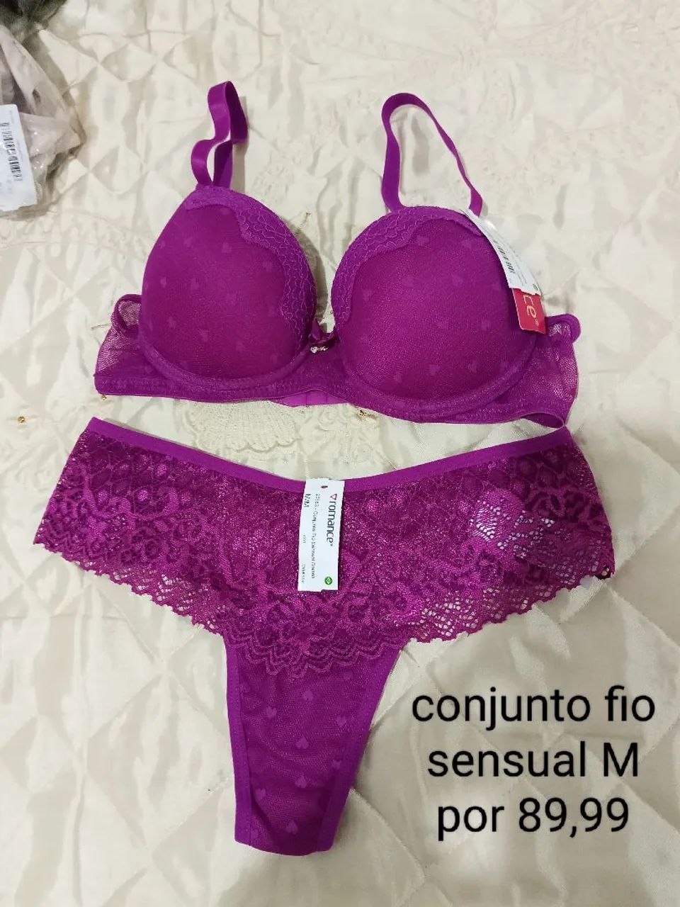 Lindos conjuntos calcinha e sutiã  - Foto 2