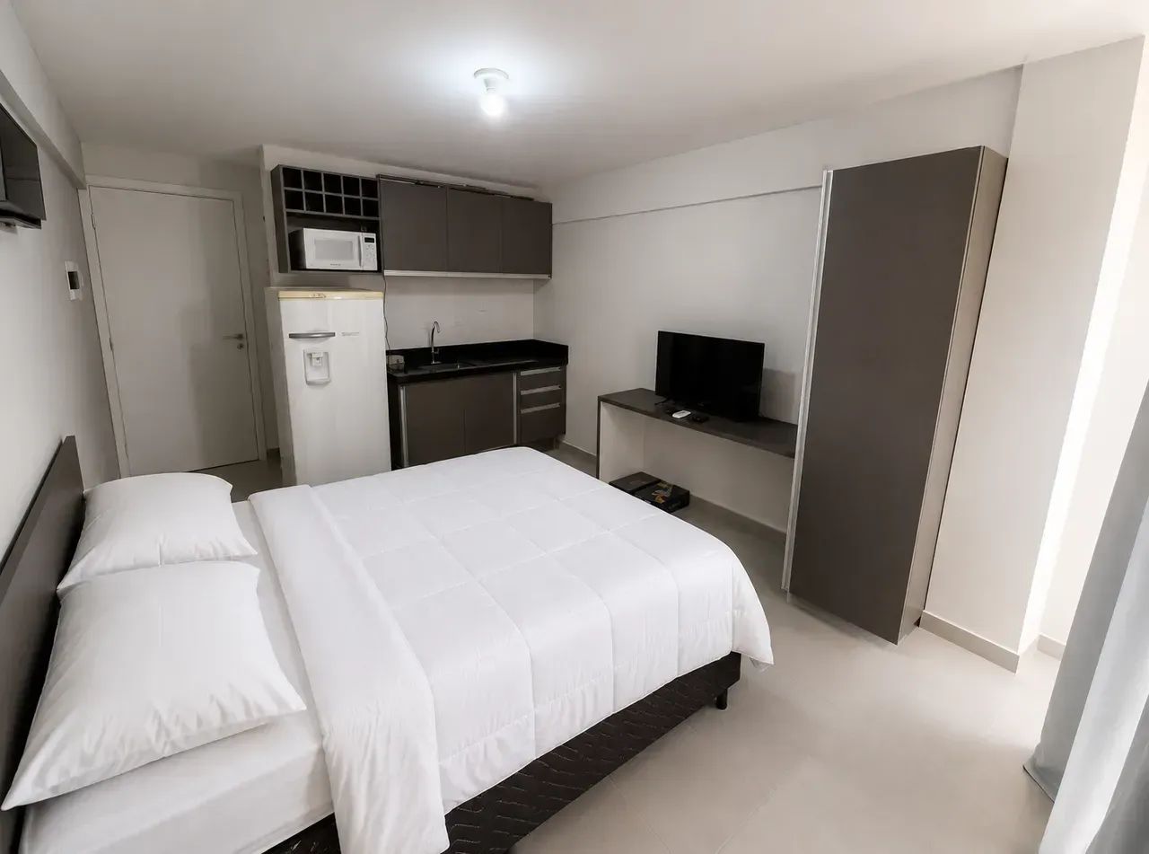 Flat mobiliado para alugar em Intermares