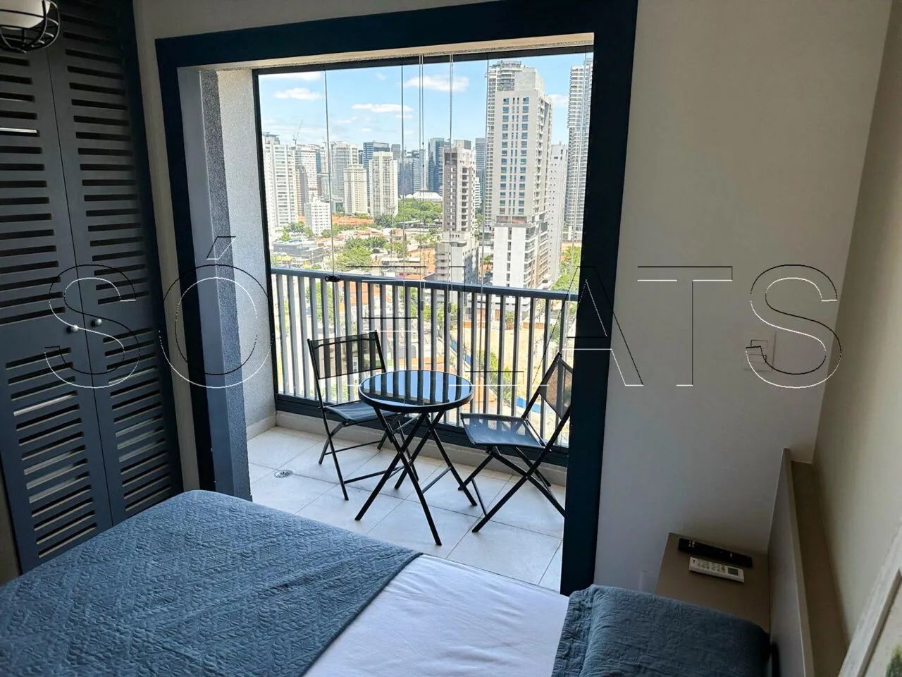 Brooklyn Studios, Studio mobiliado no Brooklin com varanda | Ideal para morar ou investir - Foto 2