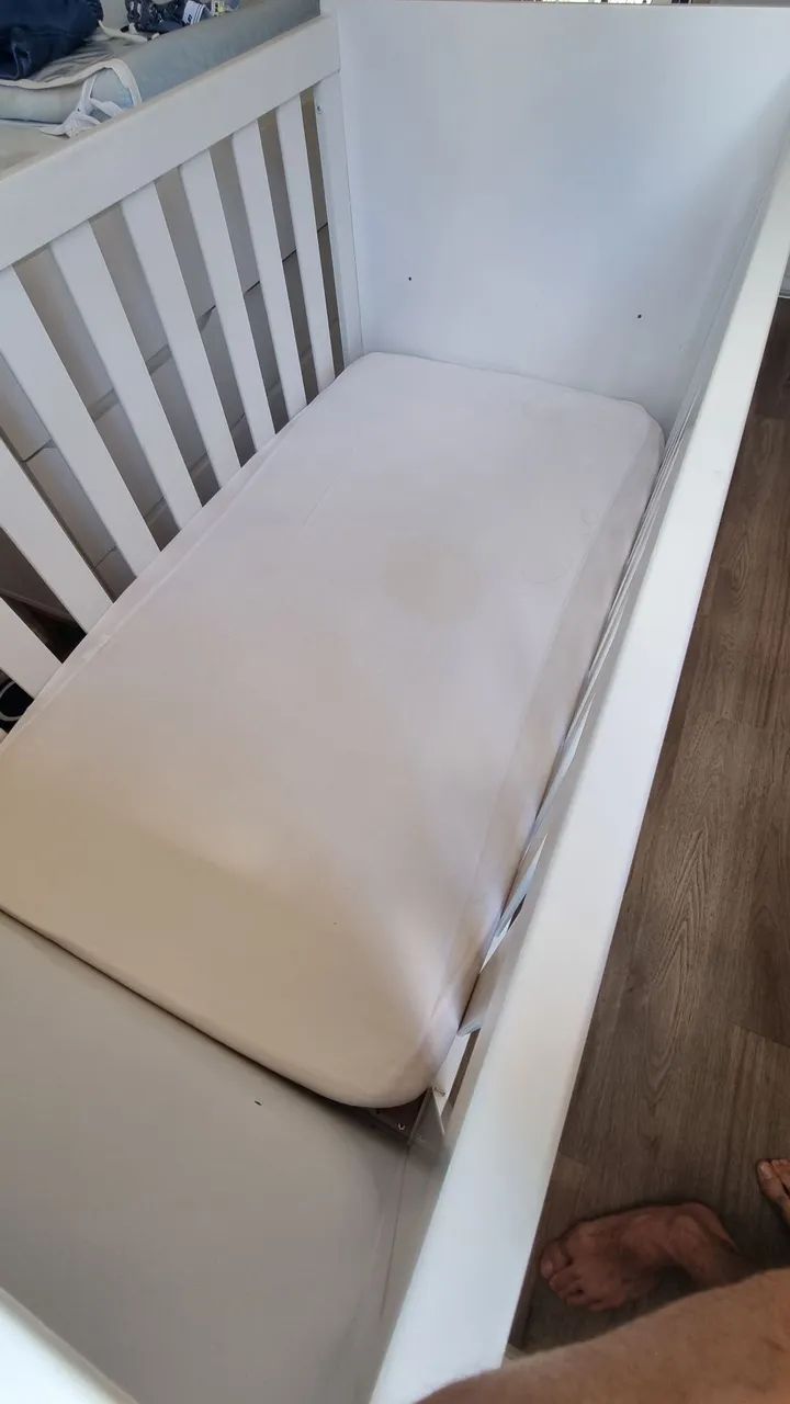 Berço mini cama em ótimo estado - Foto 5