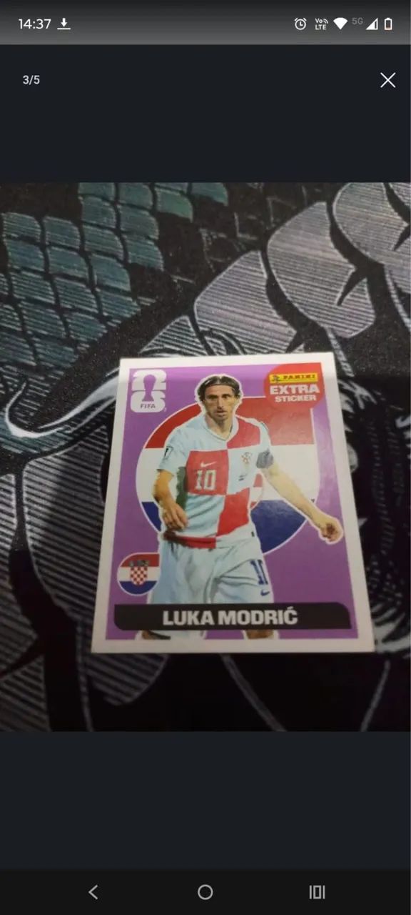 Figurinha da copa  - Foto 2