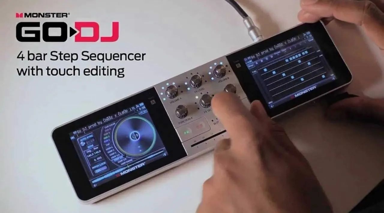 Controladora Monster Go DJ (All in One) - Equipamentos e