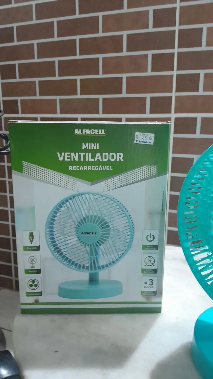 Mini ventilador de mesa - Foto 4