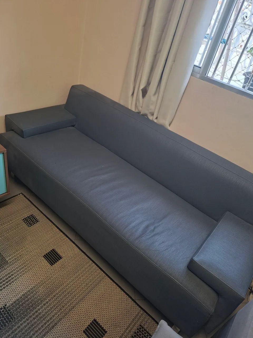 Sofá 1,91m cinza - Foto 5