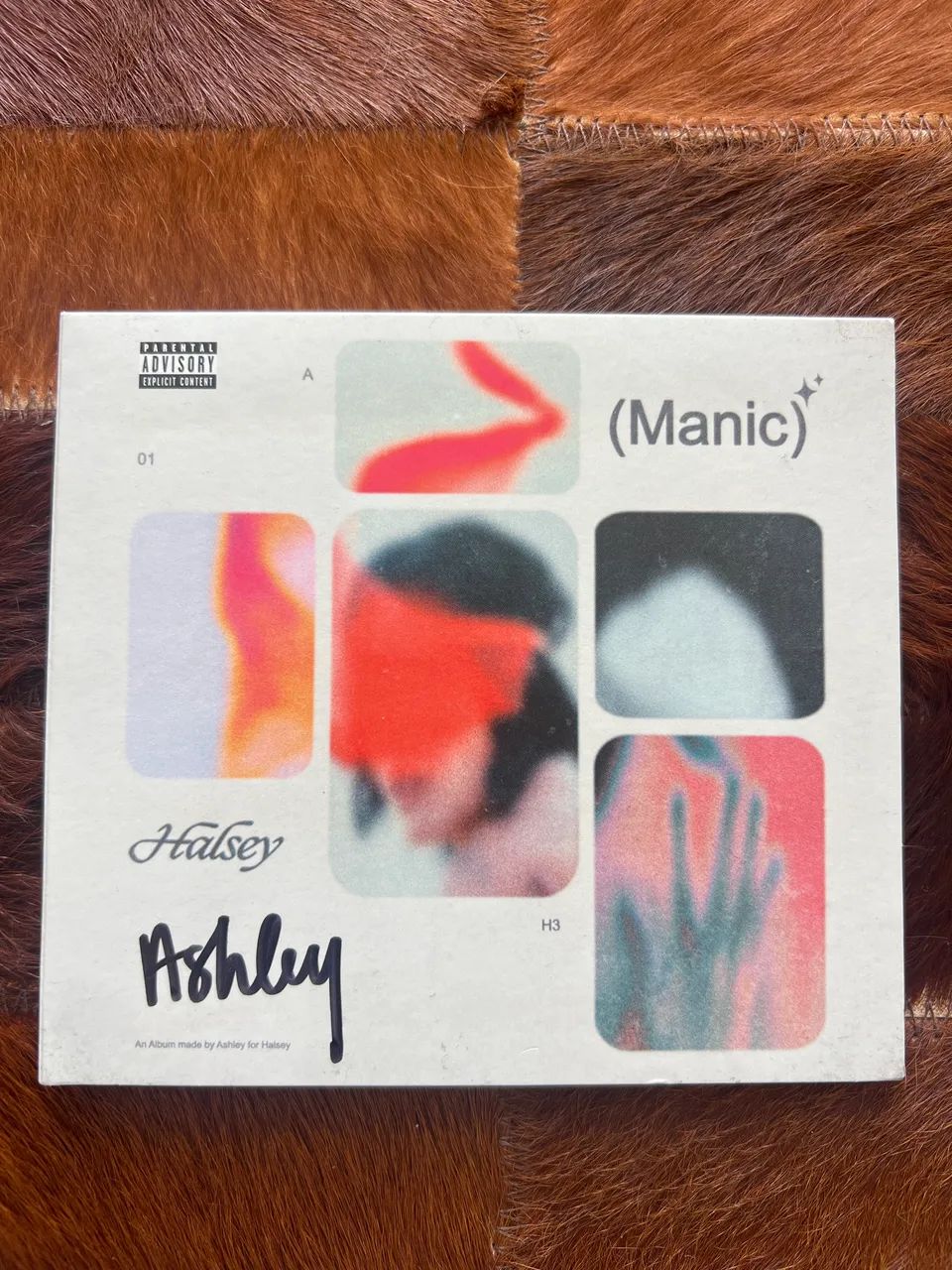 Halsey - CD Manic  autografado ASHLEY