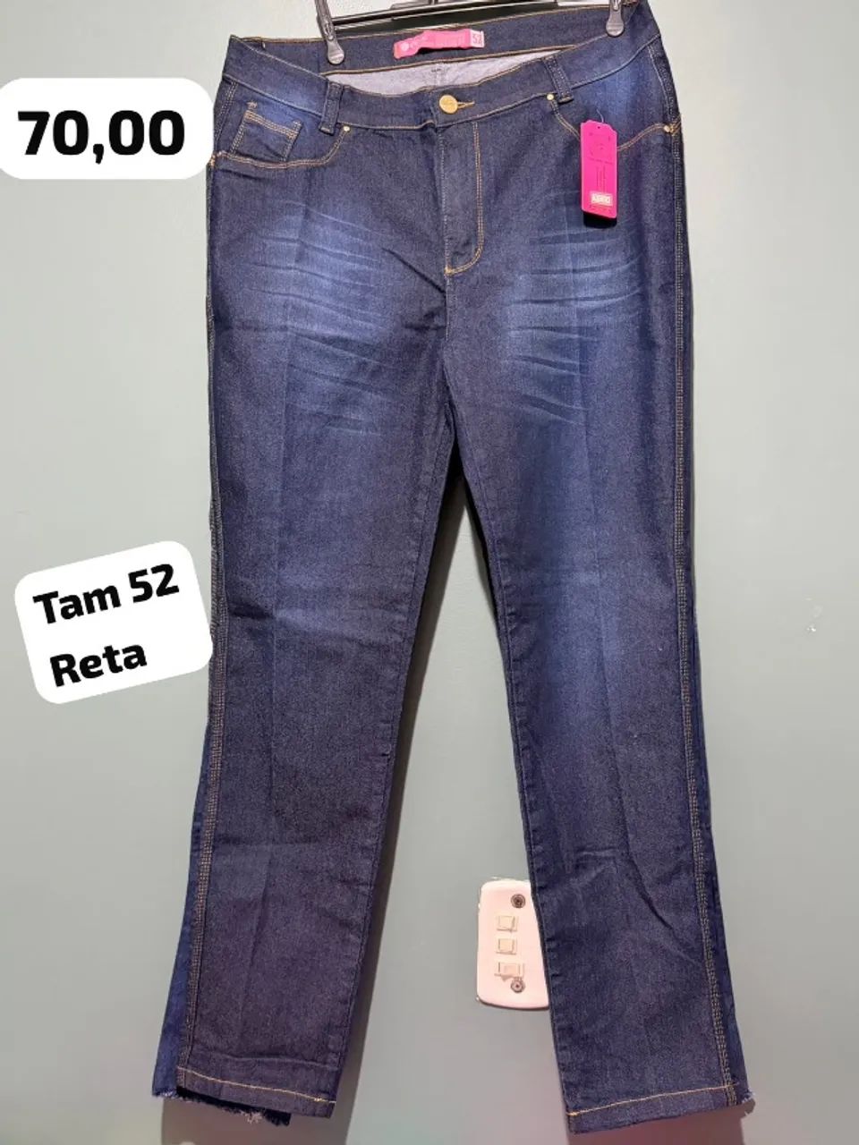 Vendo lindas Calças Jeans Plus size - Foto 2