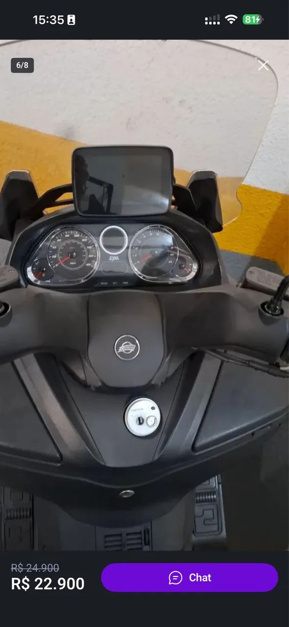 Scooter Maxym 400i impecável  - Foto 2