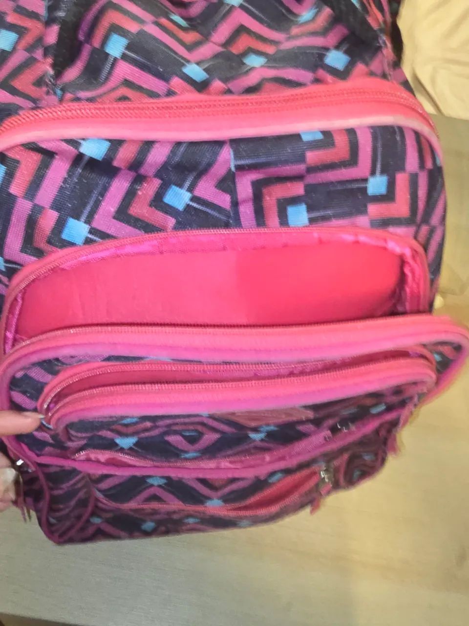 Mochila da Sestini 4 rodas e com alça - Foto 4