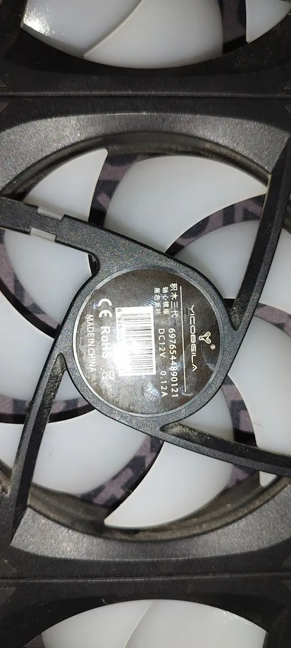 Kit 6 Fans ARGB (3 Jungle Leopard e 3 Coolcirc) - Foto 5