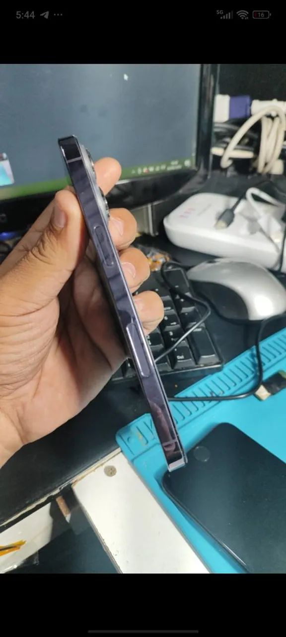 iPhone 14 pro Max (defeito) retirada de peças!  - Foto 5