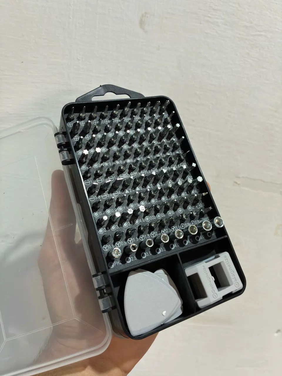 Kit de Ferramentas Precisão 115 em 1 - Celular, Notebook e Eletrônicos (Novo) - Foto 3