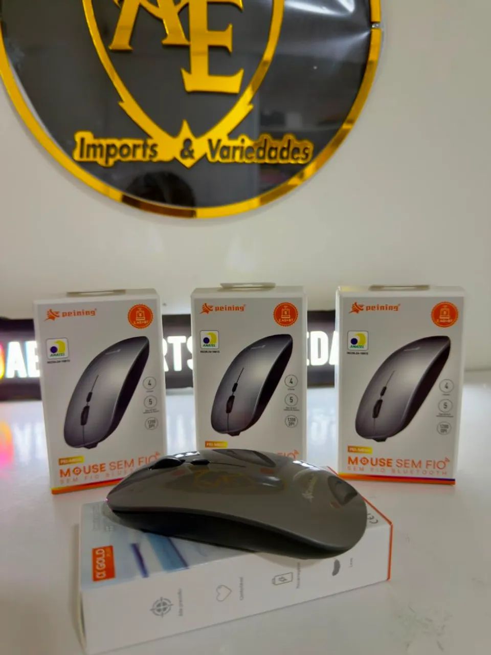 Mouse Sem Fio recarregável  - Foto 2