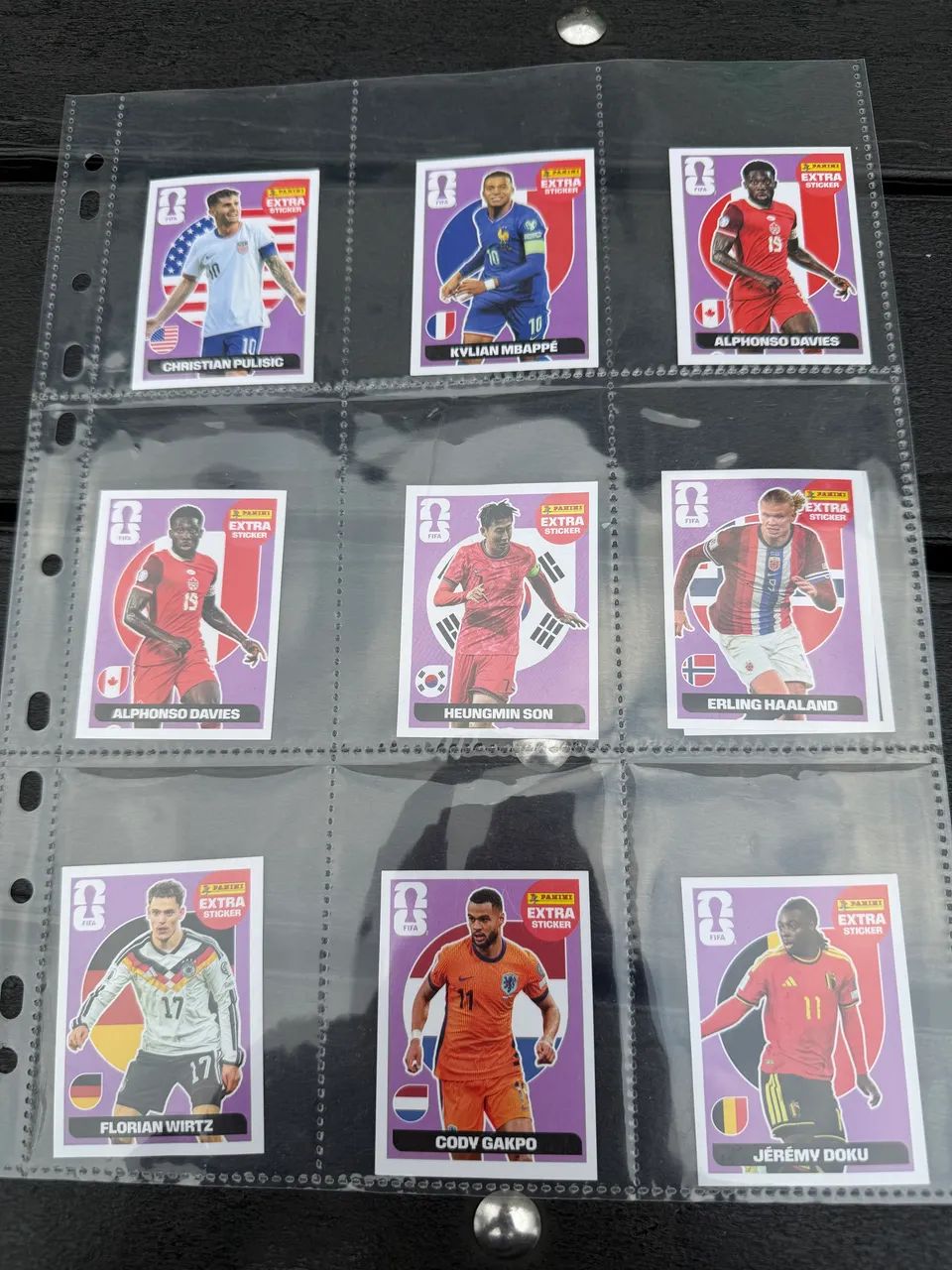 Kit Lote figurinhas Legends Roxa 