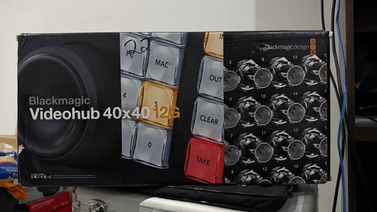 Videohub 40x40 12 G blackmagic - Foto 5
