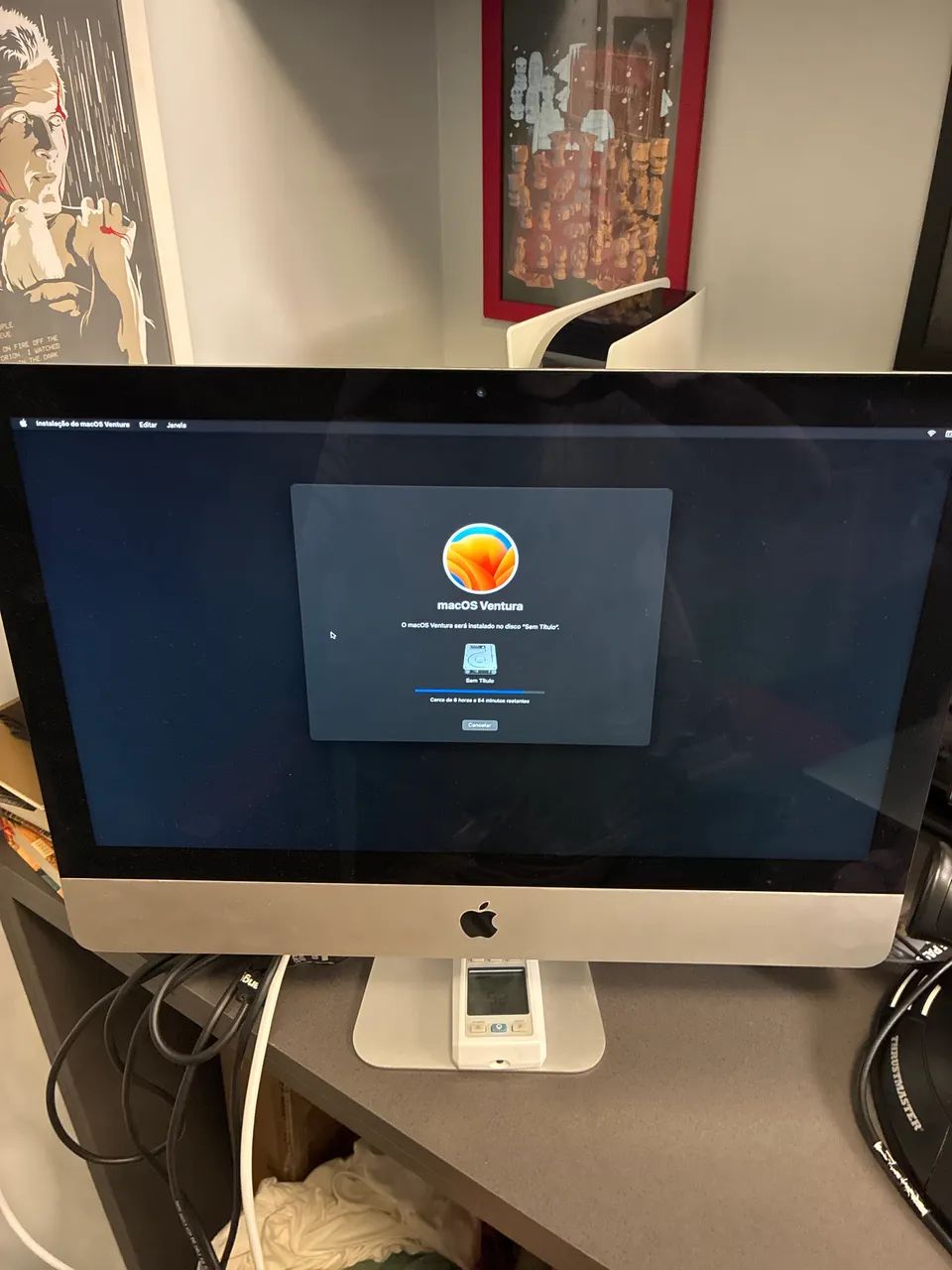 Imac 2017 8g ram 256 ssd i5 bem conservado - Foto 3
