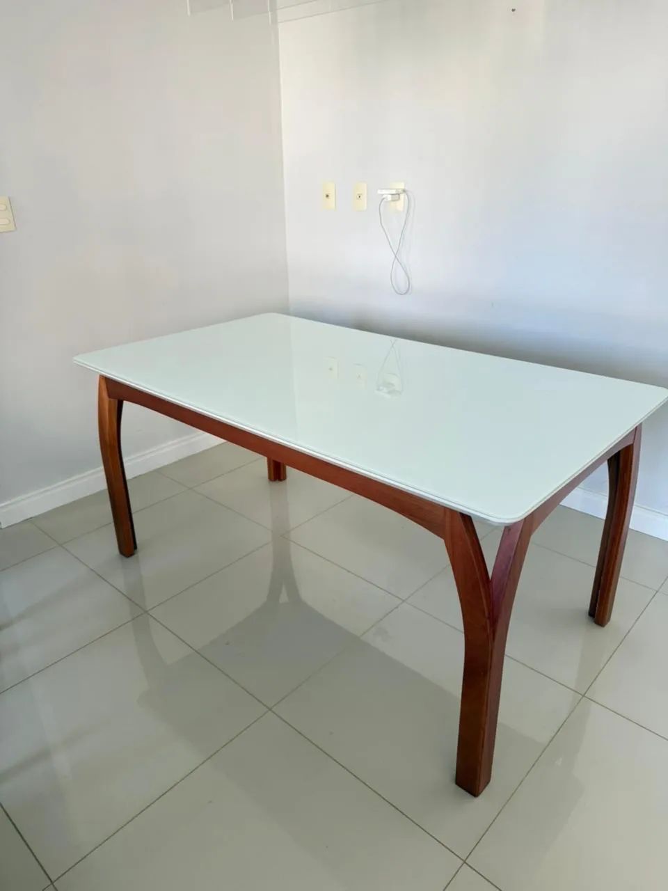 Mesa com tampo de vidro da Jacaúna  - Foto 4