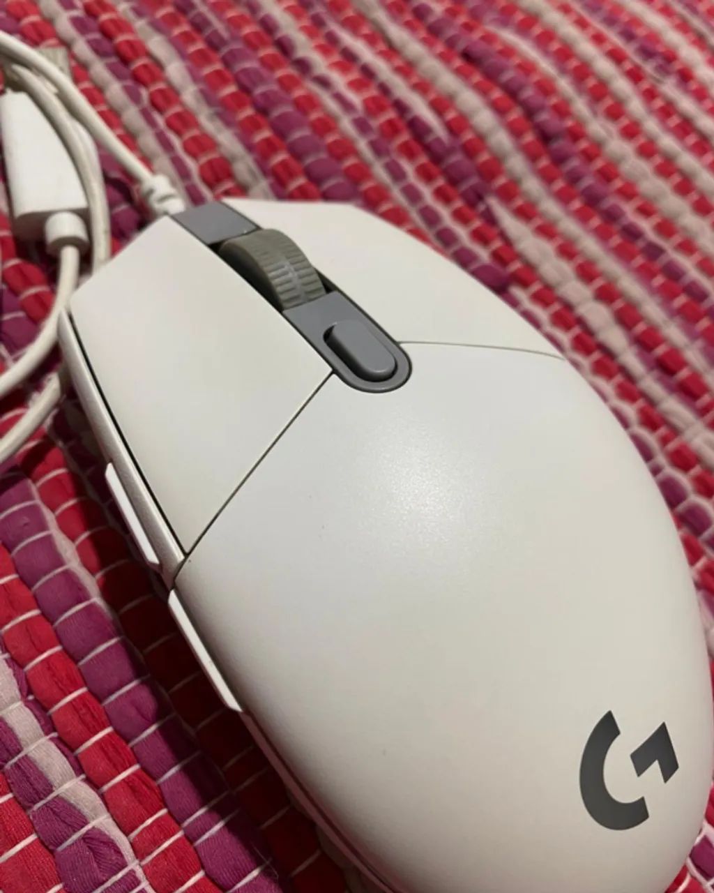 Mouse Logitech G203 Branco - Foto 5