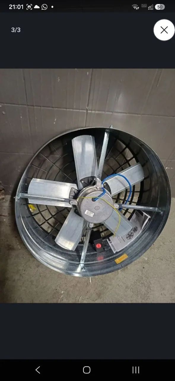 Ventilador exaustor 220w