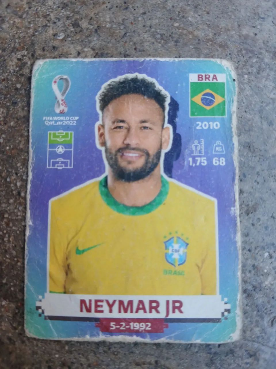 Figurinha do neymar de 2022