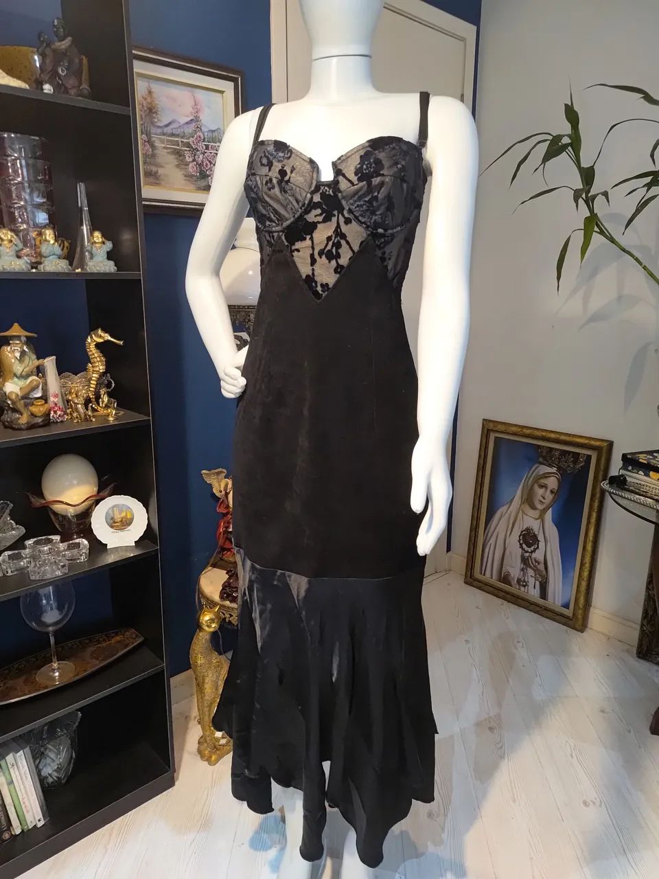 Vestido preto - corpete