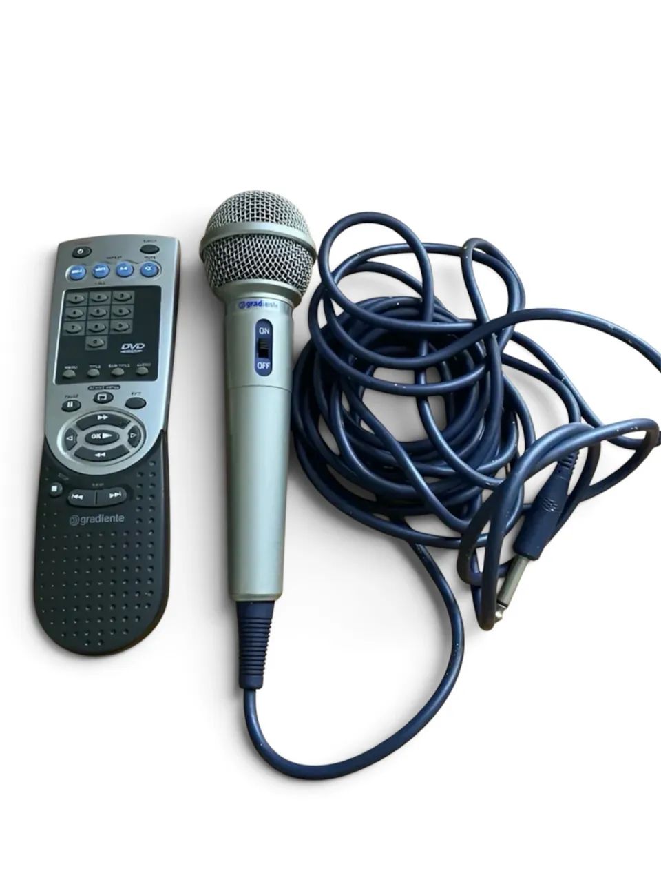Microfone Gradiente Km-30 Dvdokê + Controle (Usado)