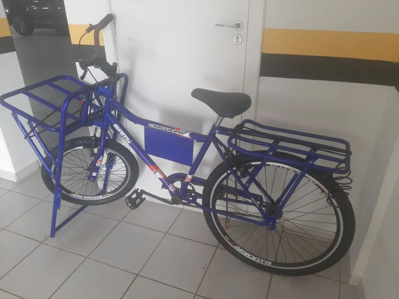 Bicicleta cargueira 