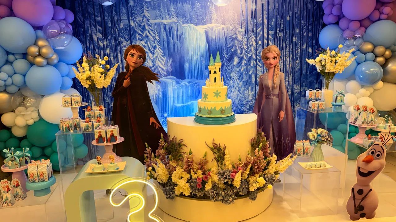 Bolo Frozen Fake - Foto 4