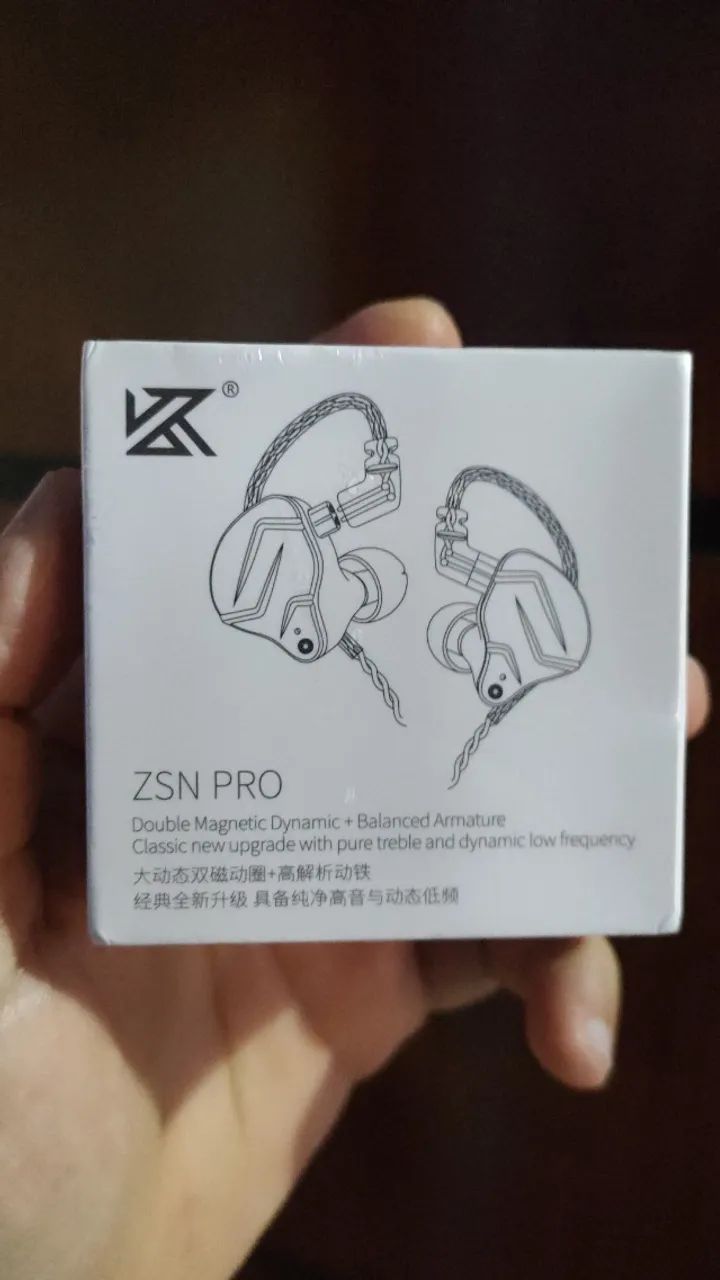Adaptador Bluetooth KZ AE01 + Fone KZ Zsn Pro [Novos, Lacrados] - Foto 3