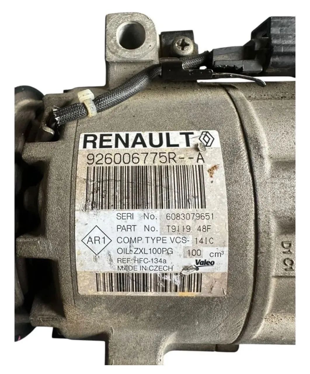 Compressor ar condicionado Sandero 1.0 16v 2016 - Foto 4