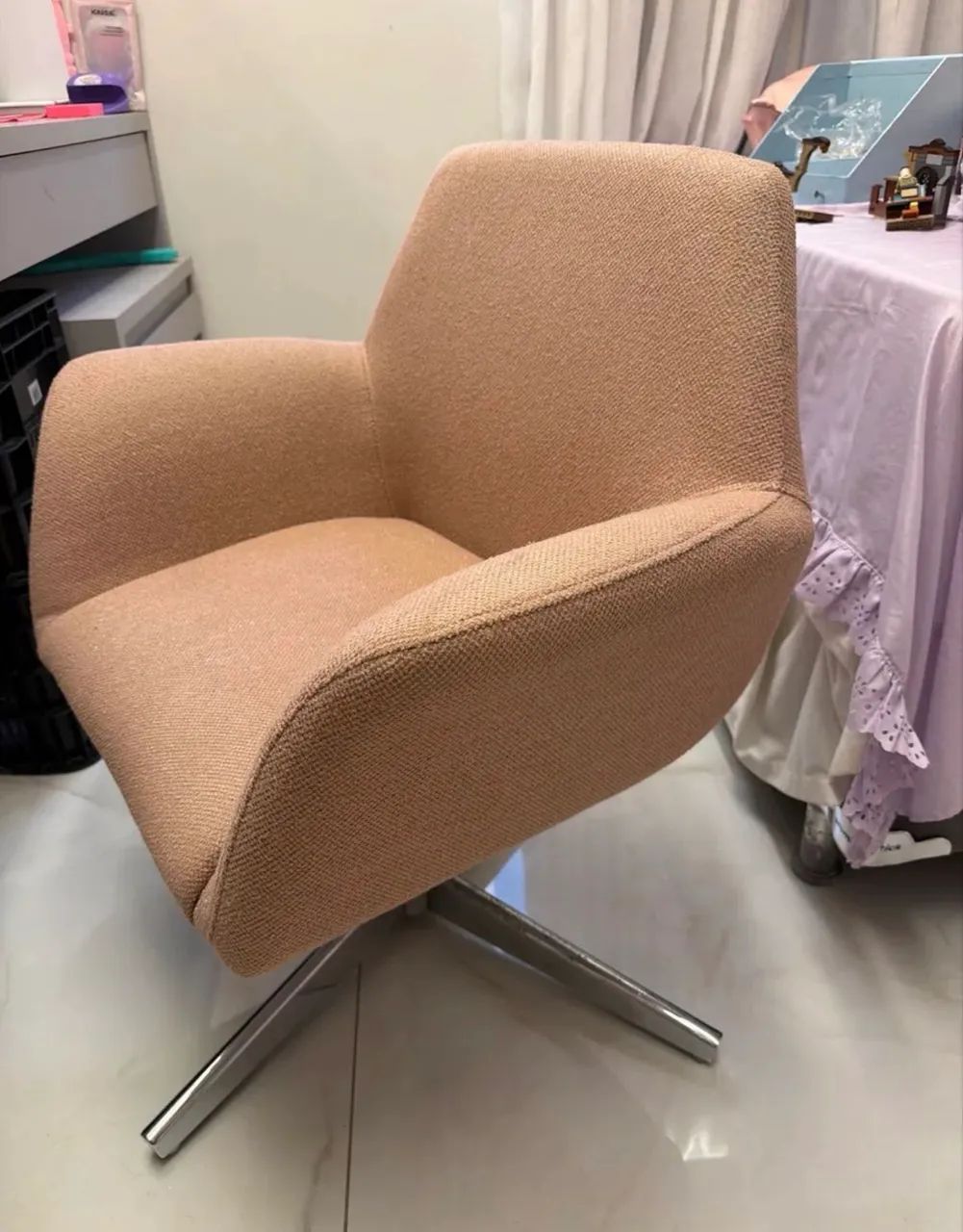 Poltrona rosa bebê  - Foto 5