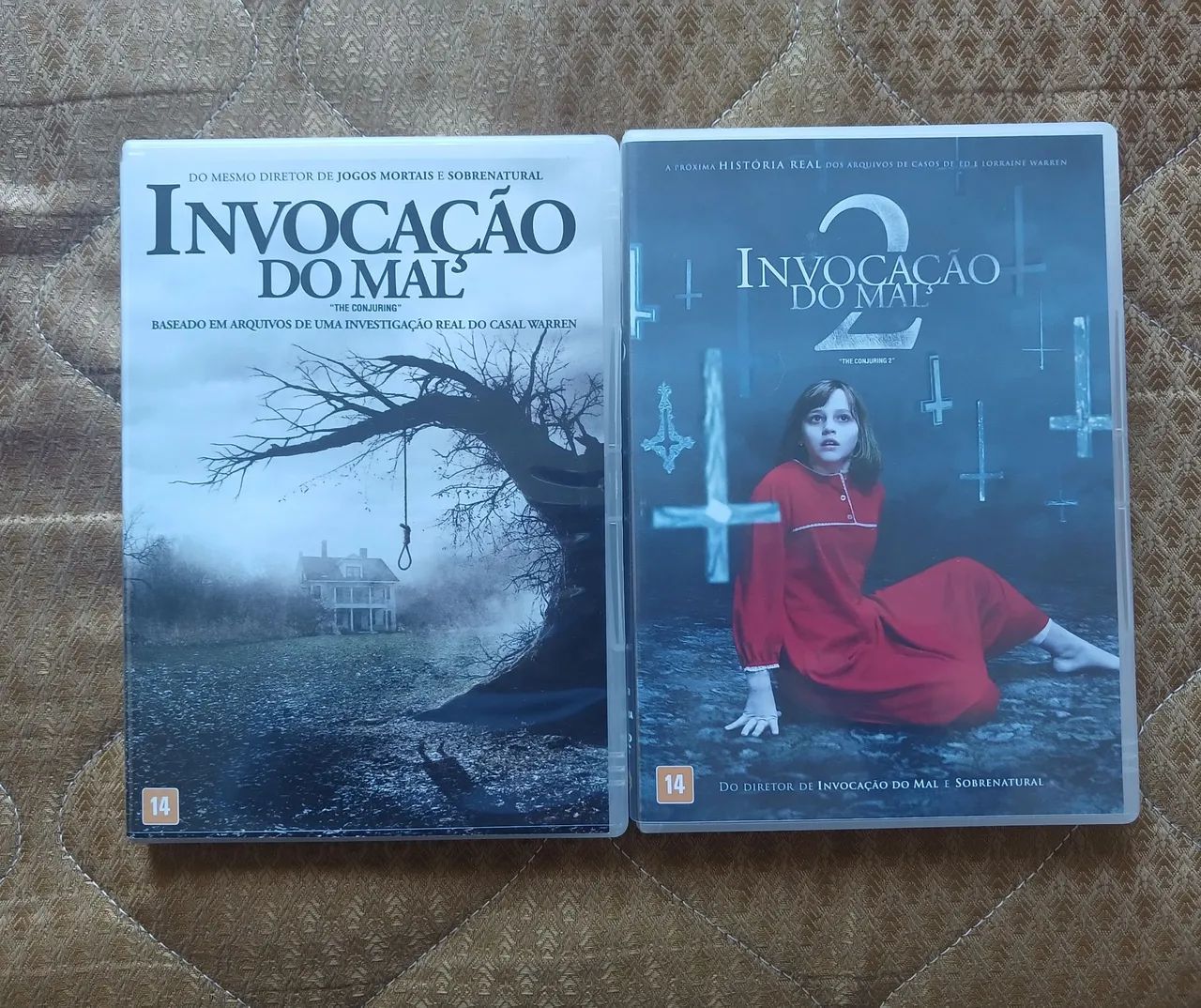 DVDs Invocação do Mal 1 e 2 - Os melhores da saga!!