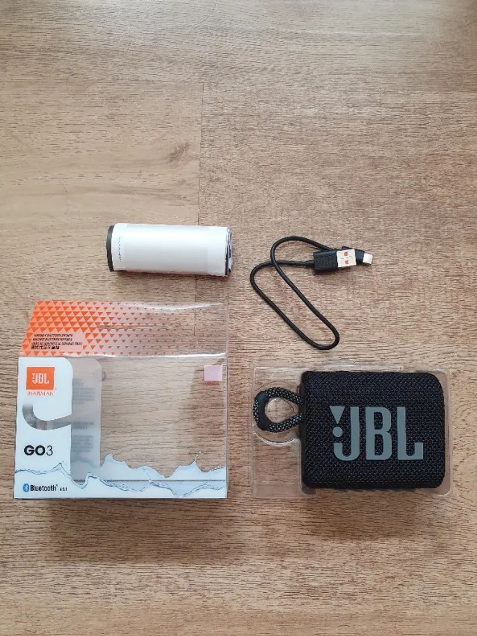 Caixa de Som JBL Go 3  Preta Na Caixax NOVA 