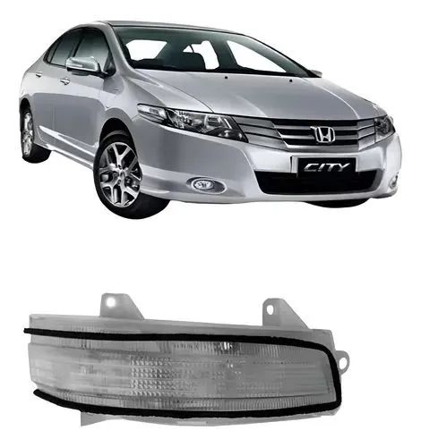 Lanterna Pisca Seta Retrovisor Honda City 2010 2011<br><br>2012 2013 14 - Foto 3