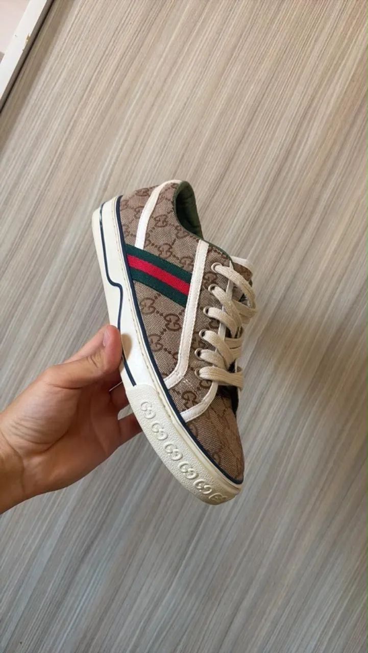Tênis Gucci 41/42 original com nota  - Foto 5