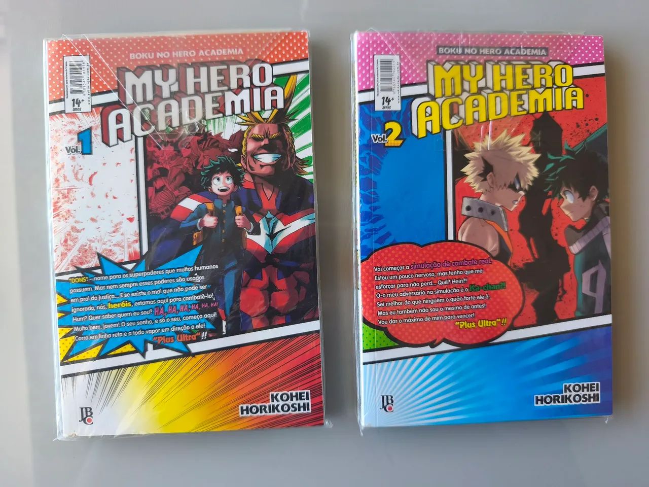 Mangás Boku no hero Vol. 1 e 2 - Foto 2