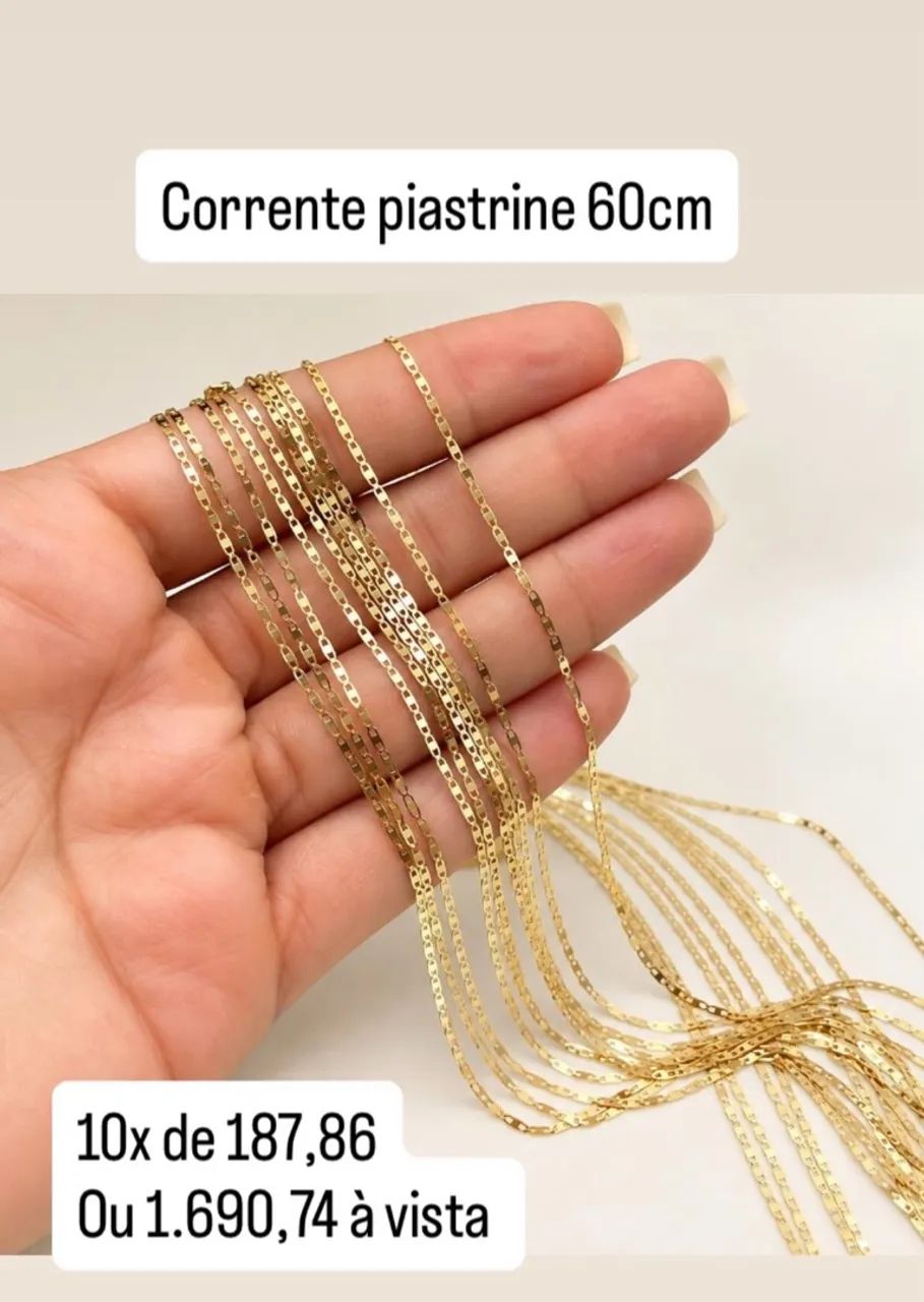 Cordão ouro 18k