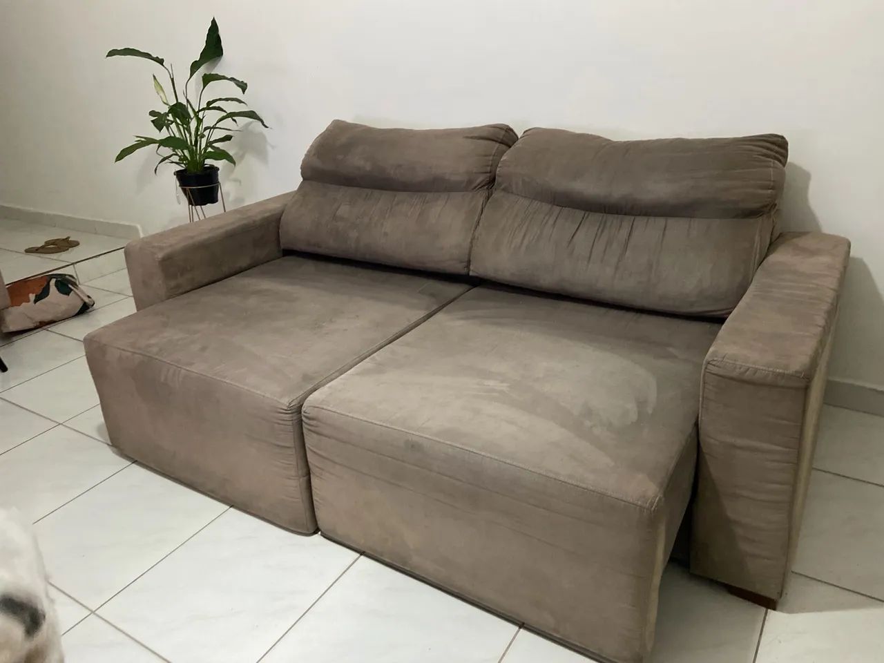 VENDO SOFÁ RETRÁTIL E RECLINÁVEL - Foto 3