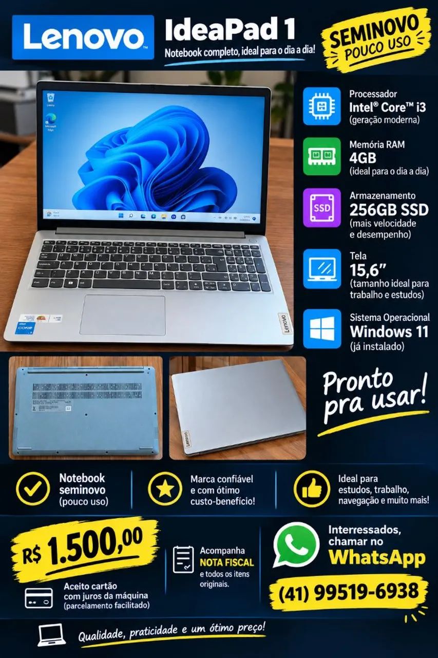 NOTEBOOK LENOVO IDEAPAD 