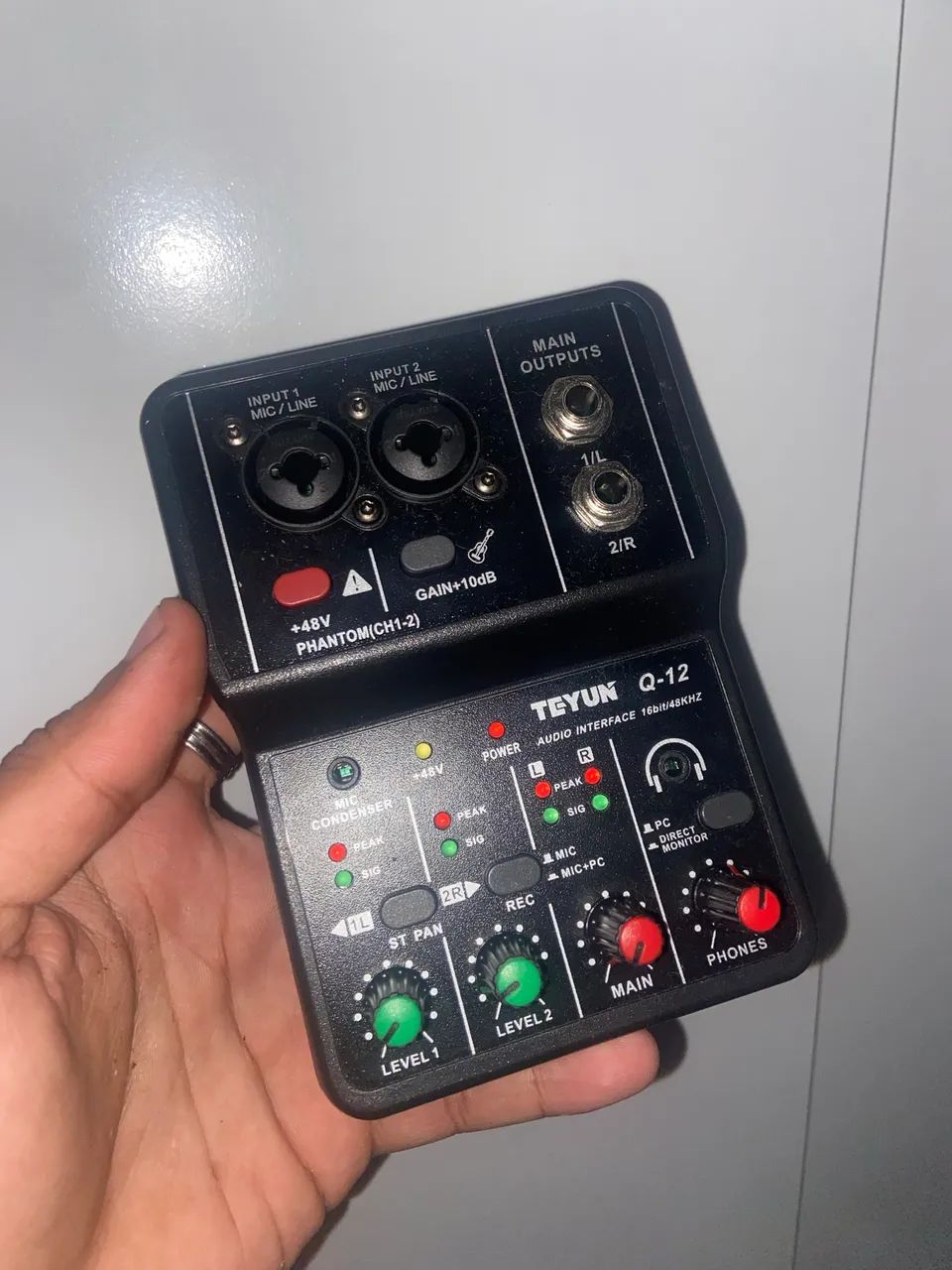 interface de audio teyun q12