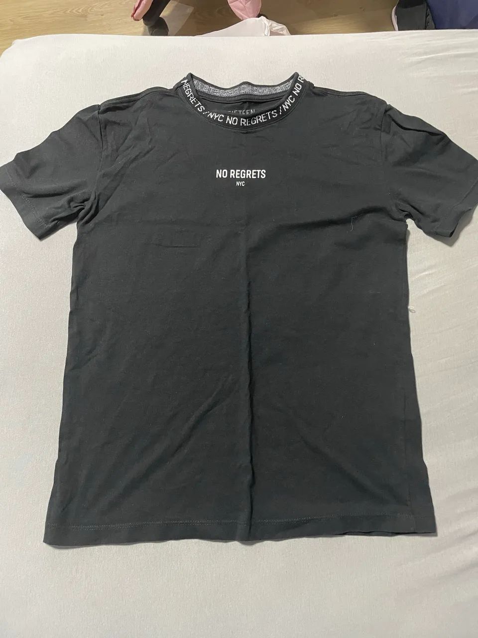 CAMISA PRETA BÁSICA TAM 14  - Foto 2