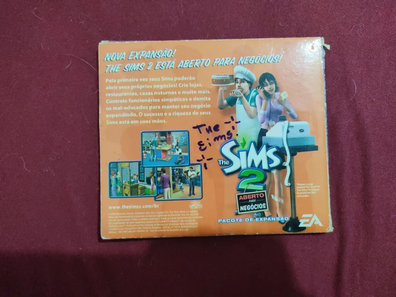 The SIMS 2 Pacote de Expansão Vida Noturna DVD Game Jogo - Jogos
