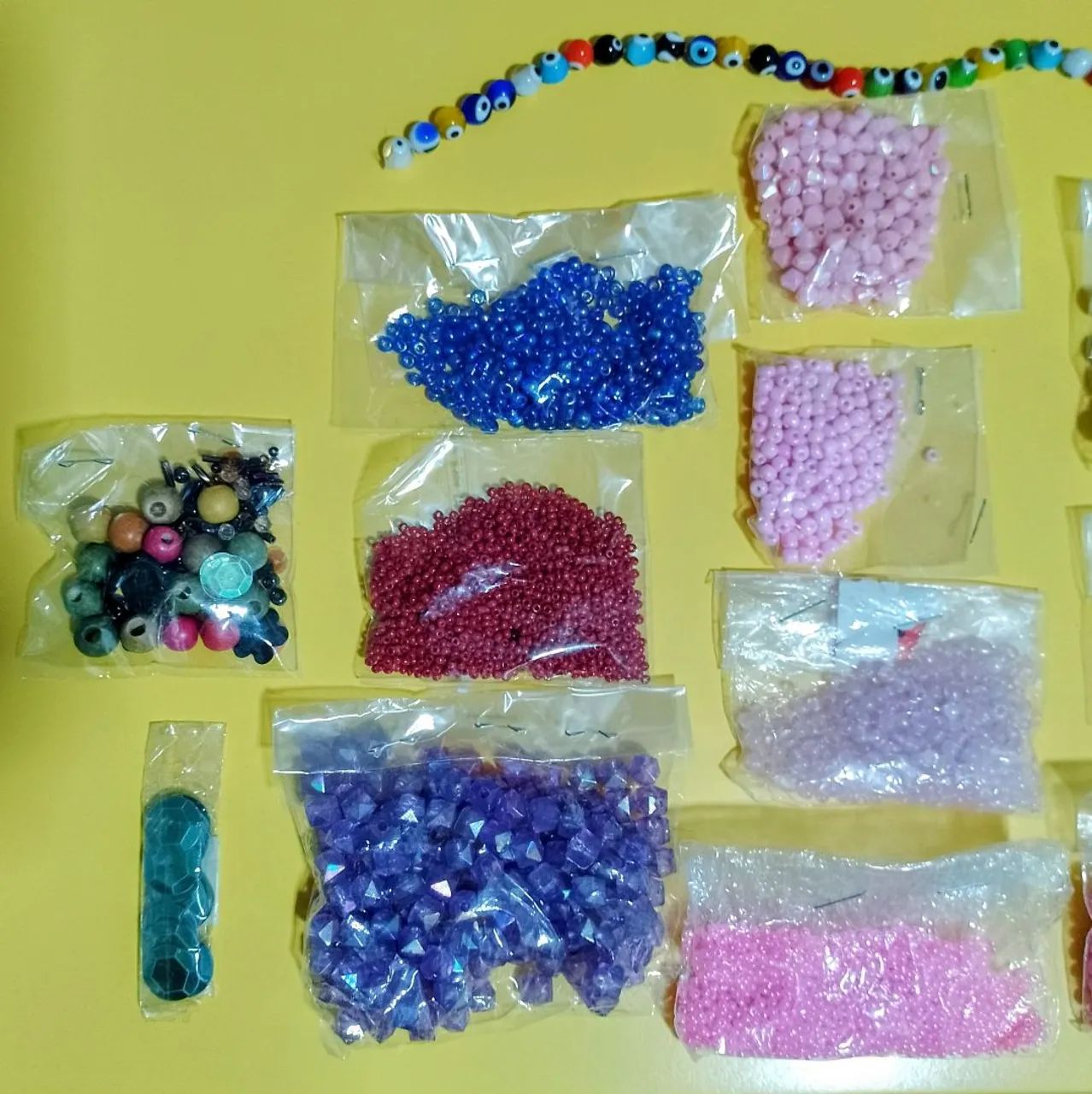 Várias miçangas para artesanato  - Foto 2